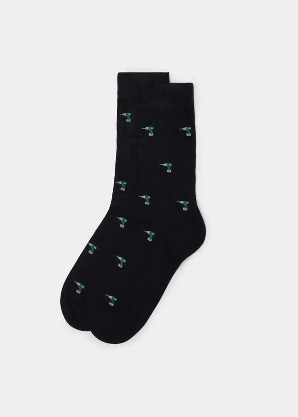 Calzedonia Calcetines Estampado Integral Hombre