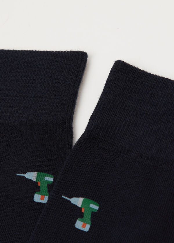 Calzedonia Calcetines Estampado Integral Hombre Últimos 2 días