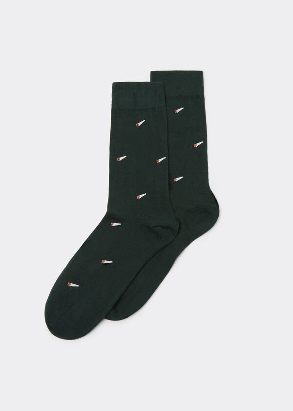 Calzedonia Calcetines Estampado Integral Hombre