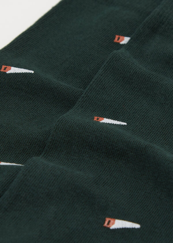 Calzedonia Calcetines Estampado Integral Hombre Promoción por tiempo limitado
