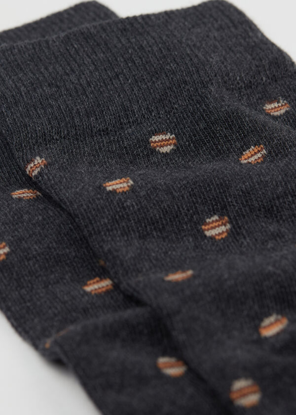 Calzedonia Calcetines Largos Topos Hombre Solo hoy