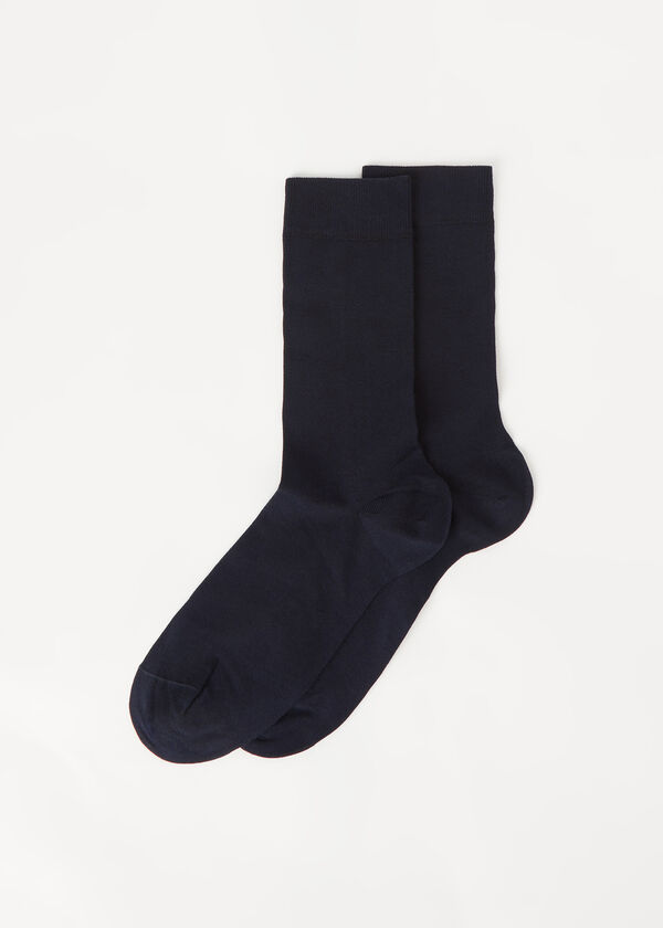 Calzedonia Calcetín de hombre en algodón satinado