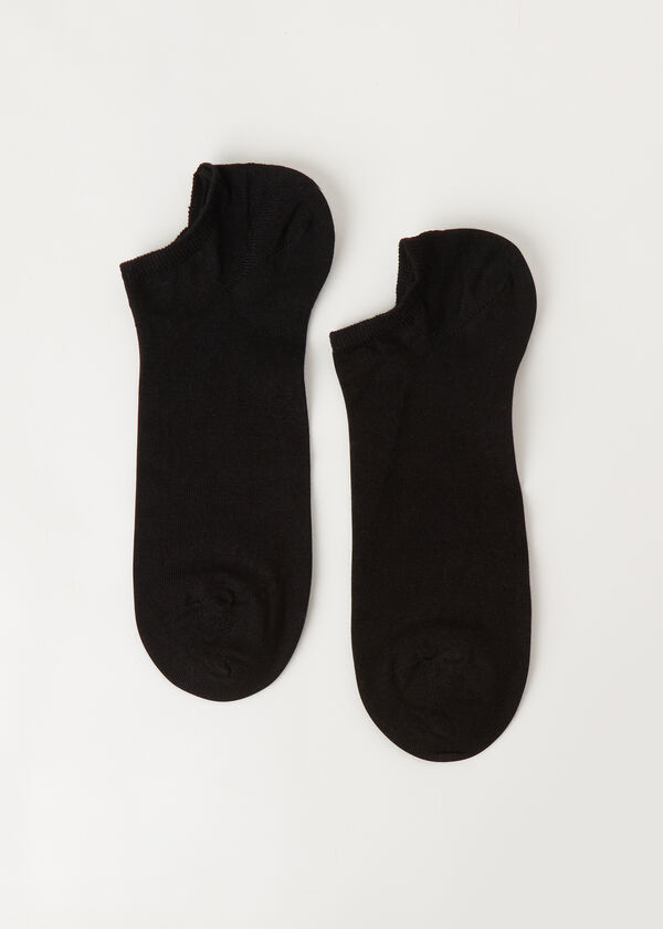 Calzedonia Calcetines Tobilleros Unisex de Algodón y Lino