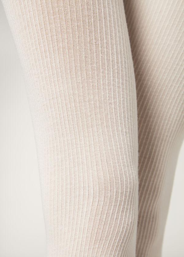 Calzedonia Panty Tupido Cashmere Efecto Canalé Tienda