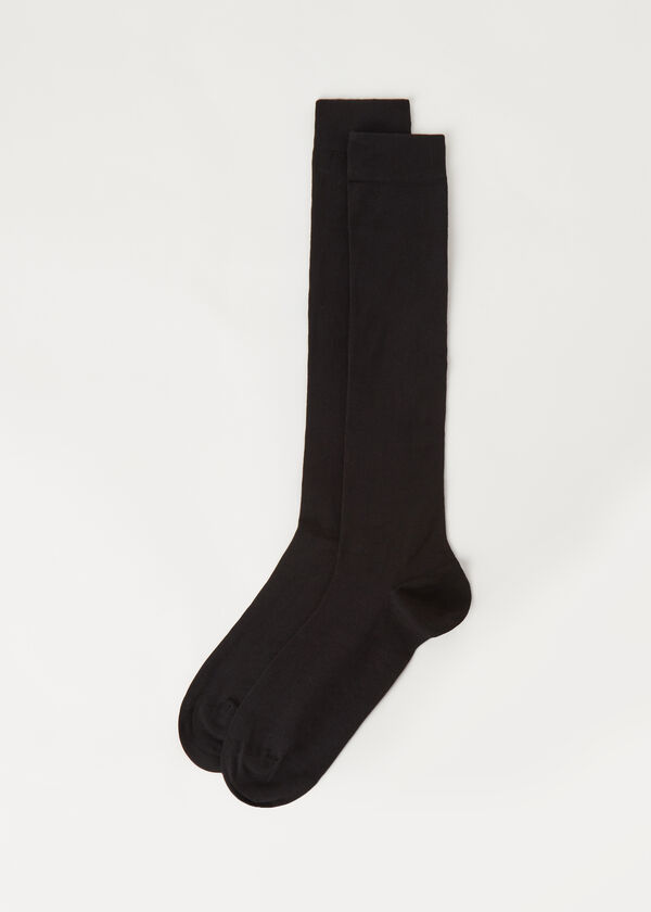 Calzedonia Calcetín largo de hombre en algodón