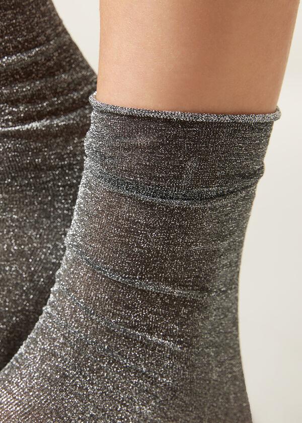 Calzedonia Calcetines Tupidos con Purpurina Último día
