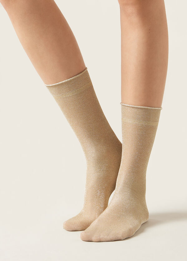 Calzedonia Calcetines Tupidos con Purpurina Promoción por tiempo limitado