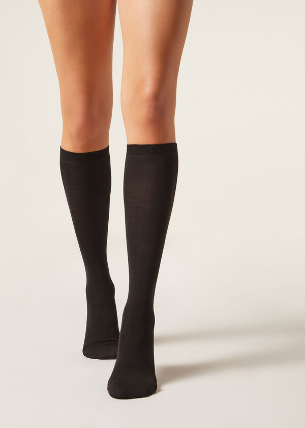 Calzedonia Calcetines Largos en Lana y Algodón En oferta