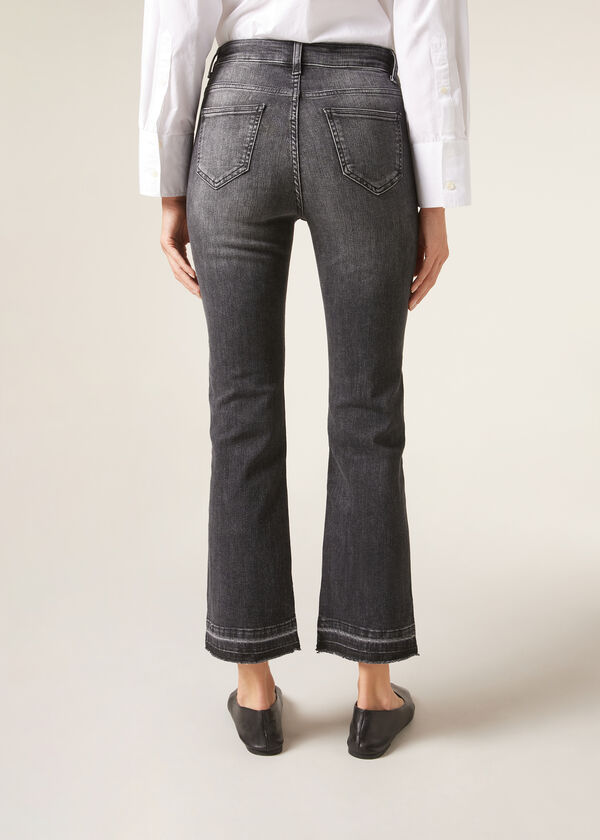 Calzedonia Vaqueros Acampanados Cropped Descuento por venta flash