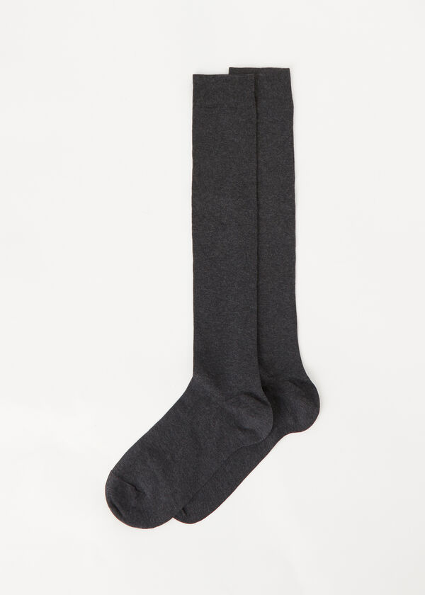 Calzedonia Calcetín largo de hombre en algodón