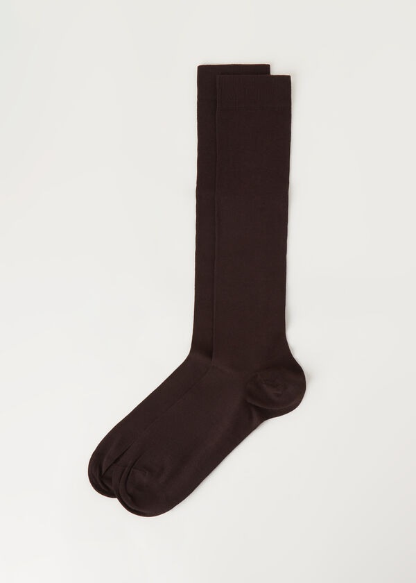 Calzedonia Calcetín largo de hombre en algodón