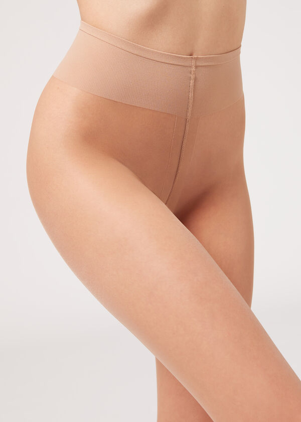 Calzedonia Pantis Segunda Piel Transparente 15 Deniers Mate Precio de fábrica
