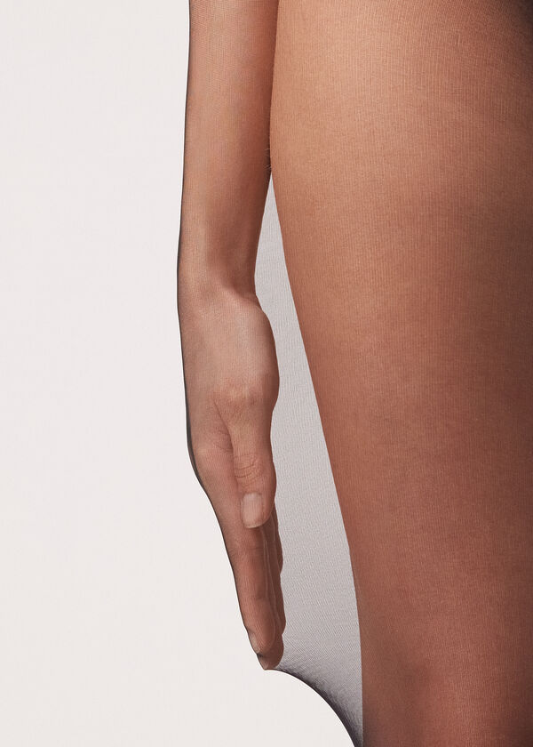 Calzedonia Pantis Transparentes sin Costuras 20 Deniers Promoción por tiempo limitado
