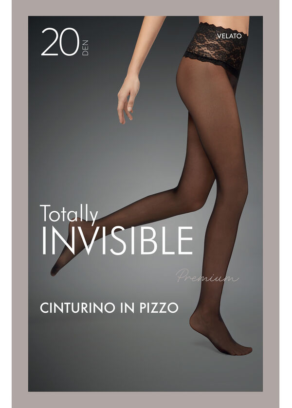 Calzedonia Panty Transparente Con Cintura De Encaje Limitado a 3 días