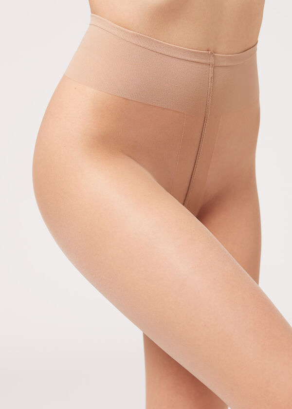 Calzedonia Pantis Segunda Piel Transparente 15 Deniers Mate Últimos 2 días