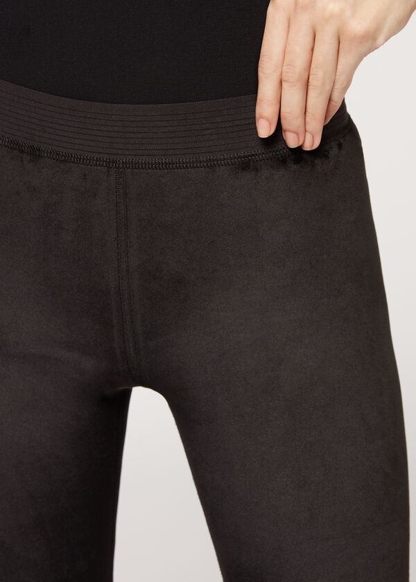 Calzedonia Leggings Ultra-Térmico Reversibles Afelpado Último día