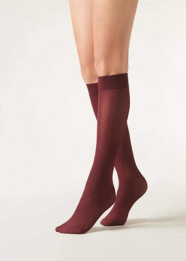 Calzedonia Calcetines Ejecutivos Largos en Microfibra 30 Deniers Liquidación