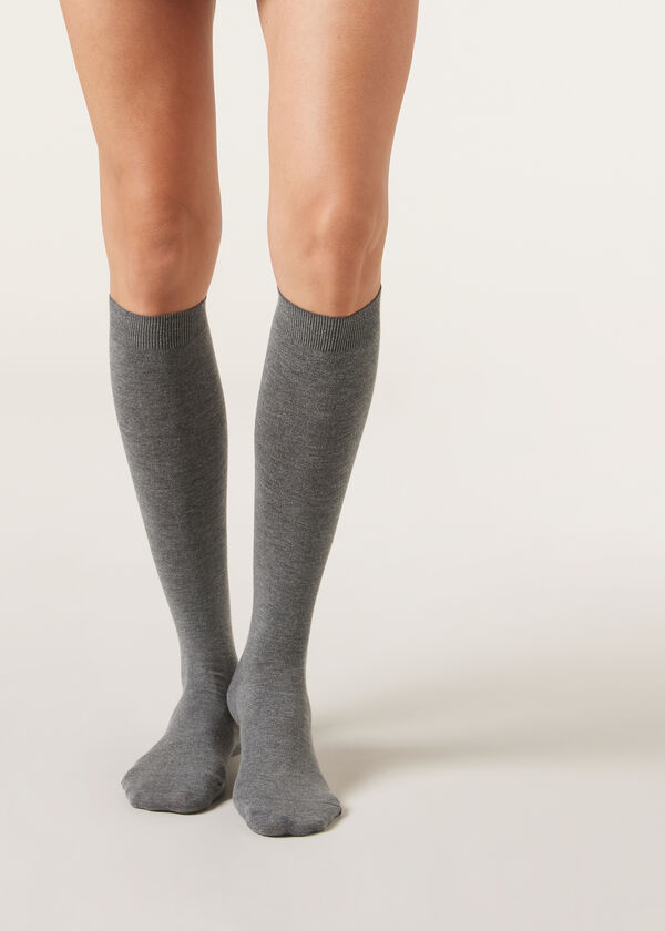 Calzedonia Calcetines largos con cachemira