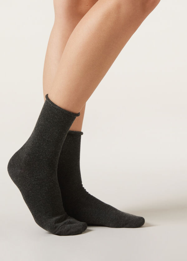 Calzedonia Calcetines cortos con cachemira