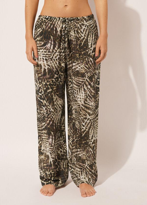 Calzedonia Pantalón Largo Tropical