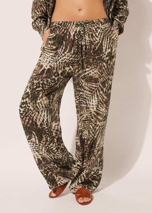 Calzedonia Pantalón Largo Tropical Los más vendidos