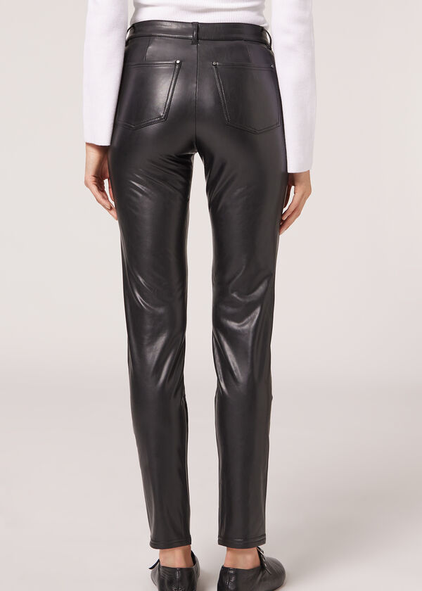 Calzedonia Leggings Térmicos Efecto Piel Descuento
