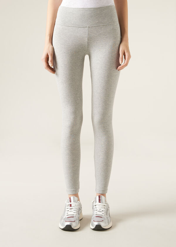 Calzedonia Leggings De Algodón Ligero Tienda