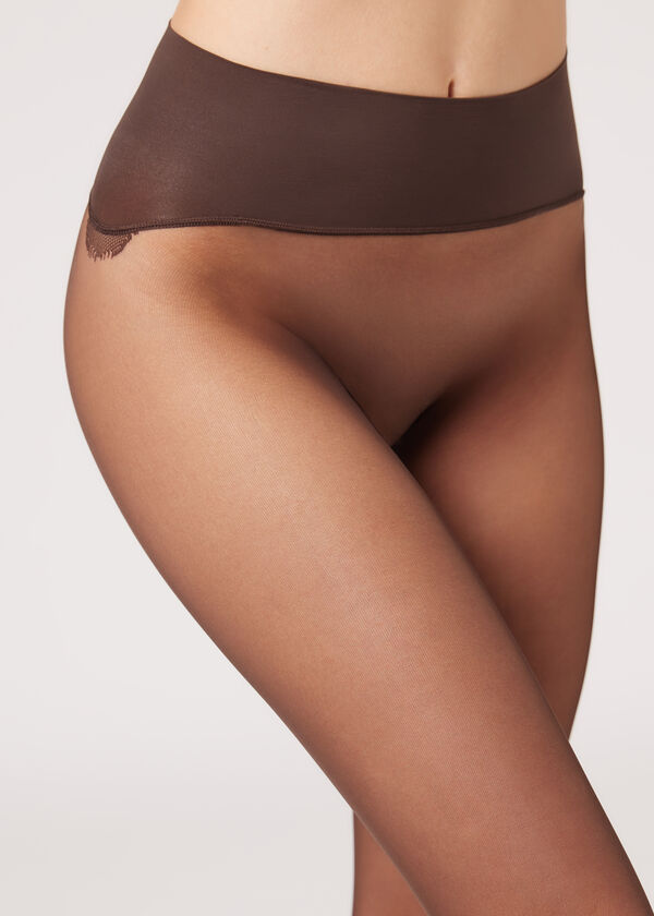 Calzedonia Pantis Transparentes sin Costuras 20 Deniers Ahorra y exporta