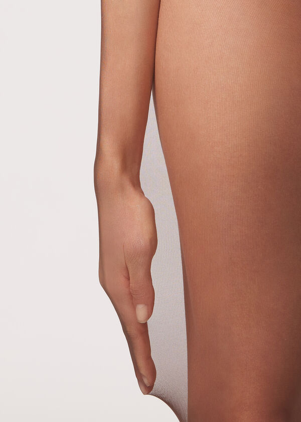 Calzedonia Pantis Transparentes sin Costuras 20 Deniers Ahorra y exporta