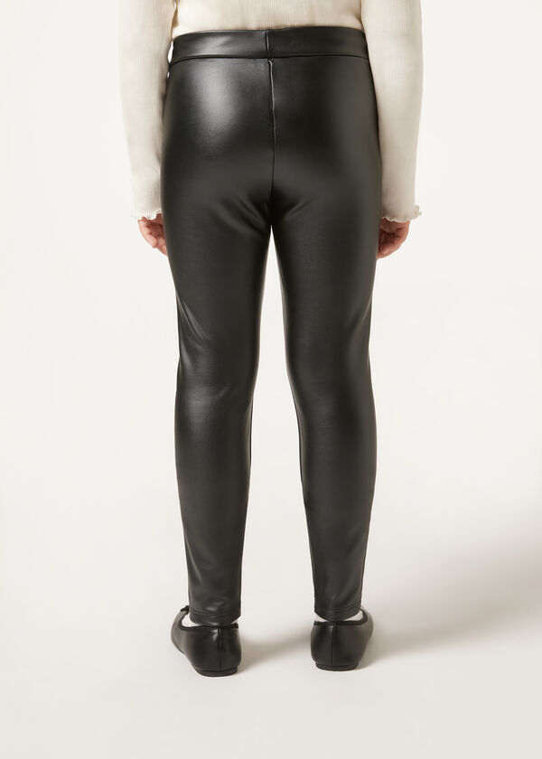 Calzedonia Legging térmico efecto piel para niña En oferta