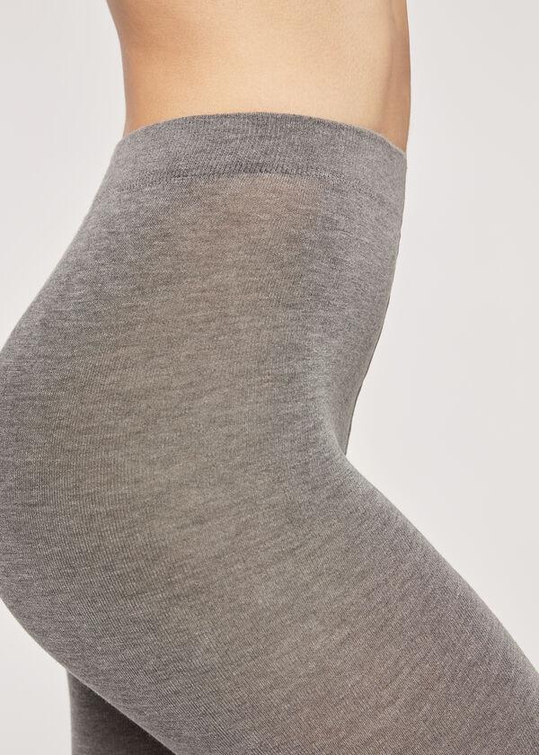 Calzedonia Pantis Tupidos De Modal y Cashmere Envío gratis