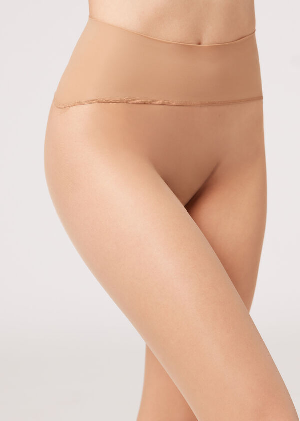 Calzedonia Pantis Transparentes sin Costuras 20 Deniers Último día