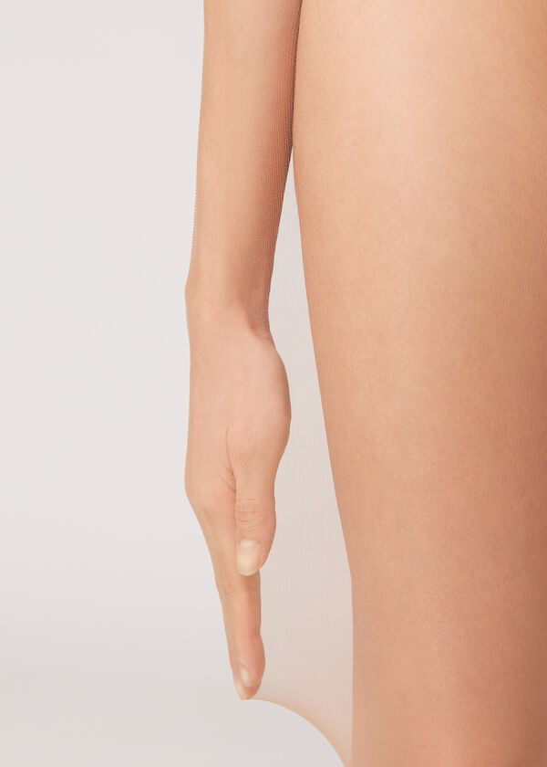 Calzedonia Pantis Transparentes sin Costuras 20 Deniers Último día