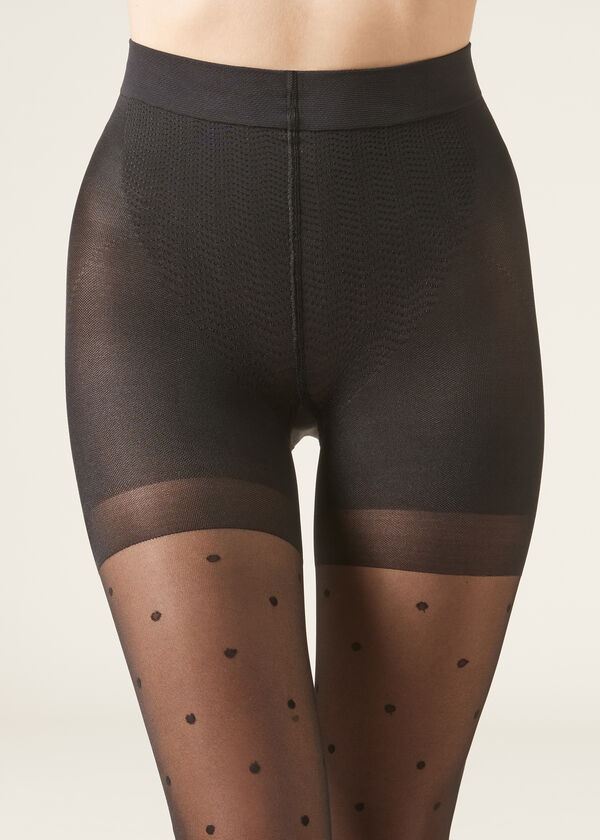 Calzedonia Pantis Total Shaper Lunares Promoción trimestral