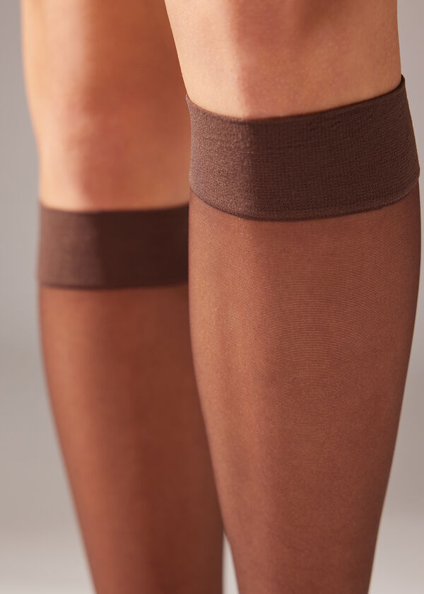 Calzedonia Ejecutivos 20 Denier con Puño Cómodos Grandes ahorros