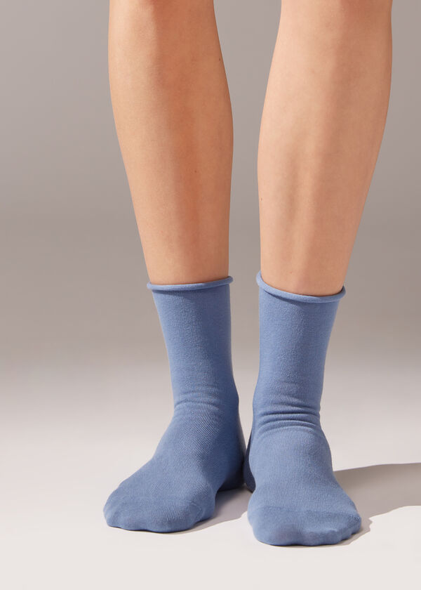 Calzedonia Calcetines cortos de algodón sin puños