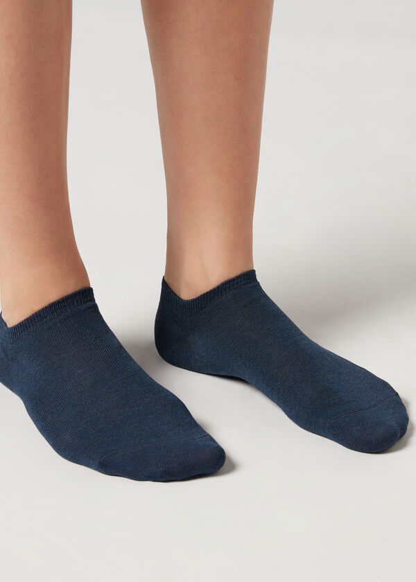 Calzedonia Calcetines Tobilleros Unisex de Algodón