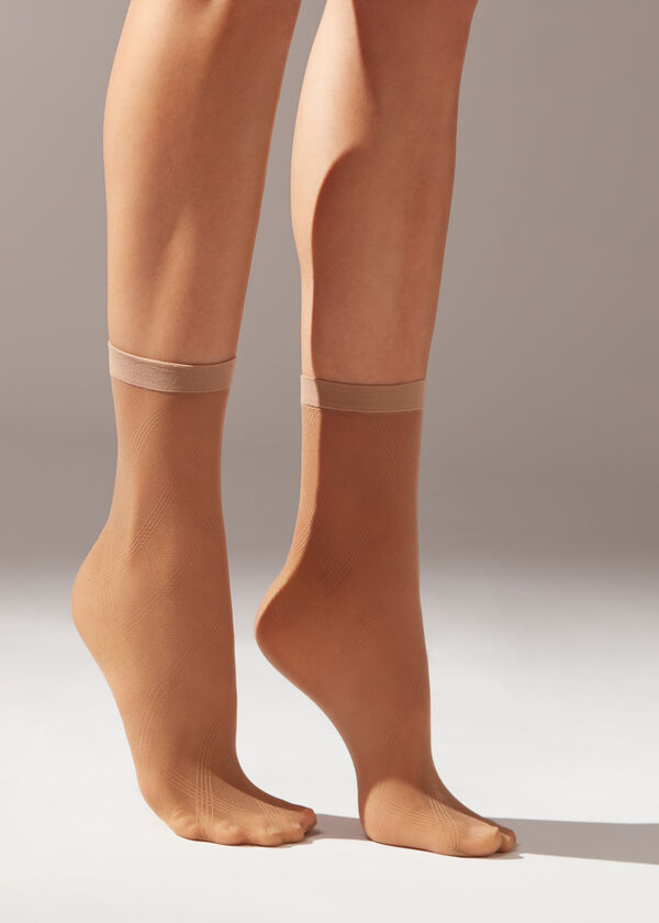 Calzedonia Calcetines Lycra Efecto Red Ahorra y exporta