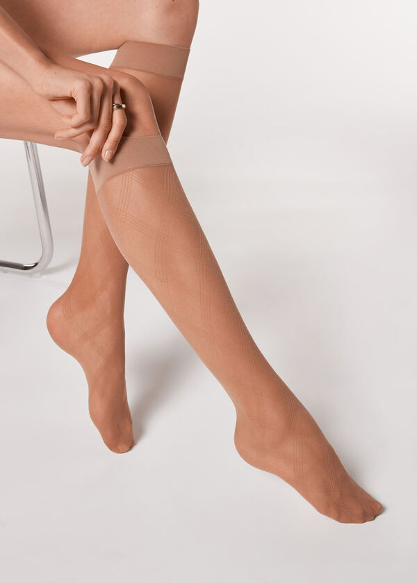 Calzedonia Calcetin Lycra Efecto Red