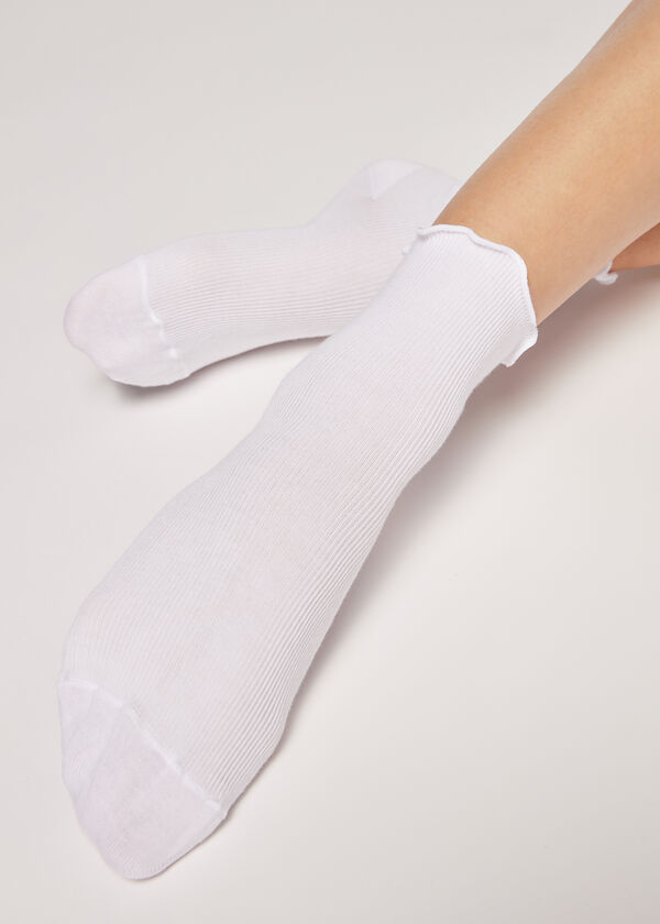 Calzedonia Calcetines Algodón Con Punto Bambola