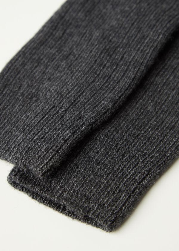 Calzedonia Calcetines Largos De Canalé Con Lana y Cashmere En oferta