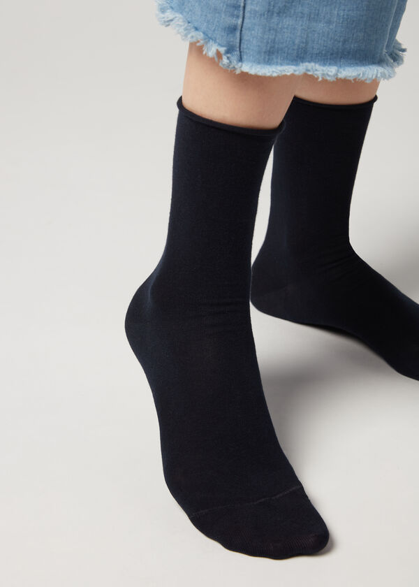 Calzedonia Calcetines cortos de algodón sin puños