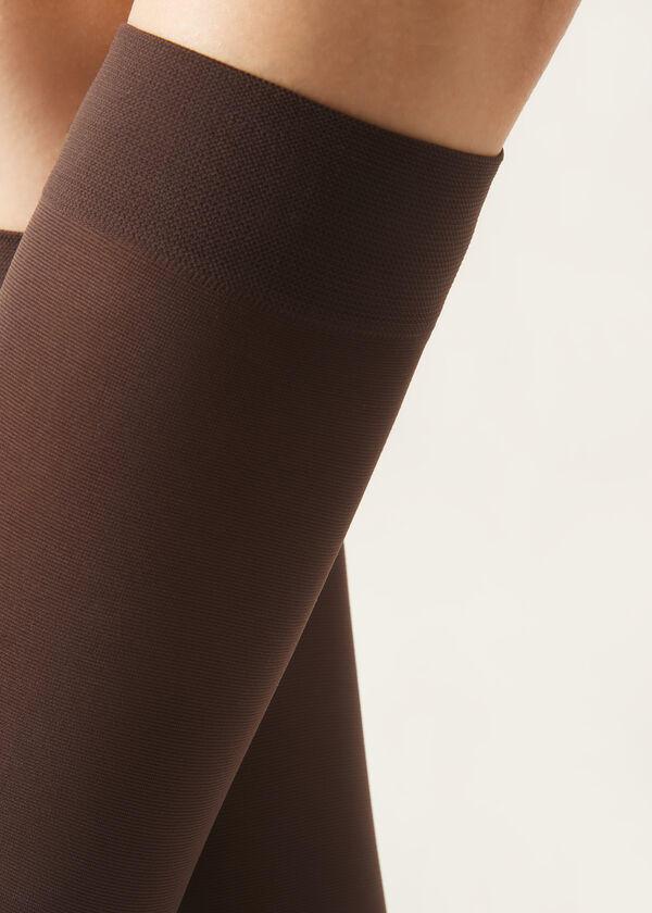 Calzedonia Ejecutivos Largos en Microfibra 60 Deniers Tupidos Descuento por venta flash