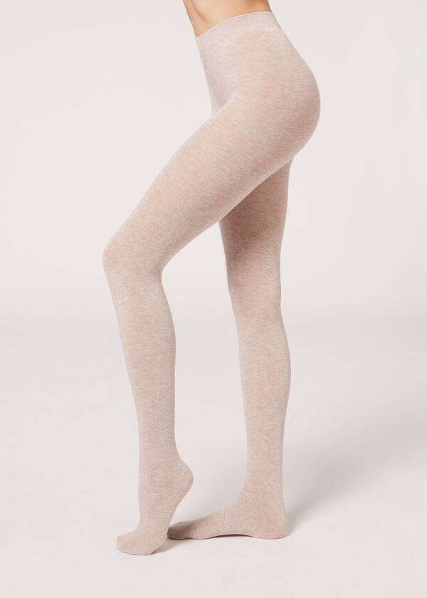 Calzedonia Pantis Tupidos De Modal y Cashmere Ventas relámpago