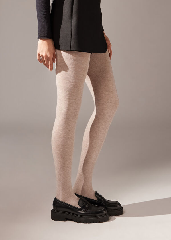 Calzedonia Pantis Tupidos De Modal y Cashmere Ventas relámpago