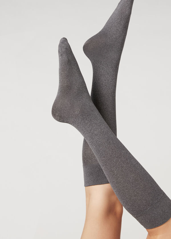 Calzedonia Ejecutivos Largos en Microfibra 60 Deniers Tupidos Promoción por tiempo limitado