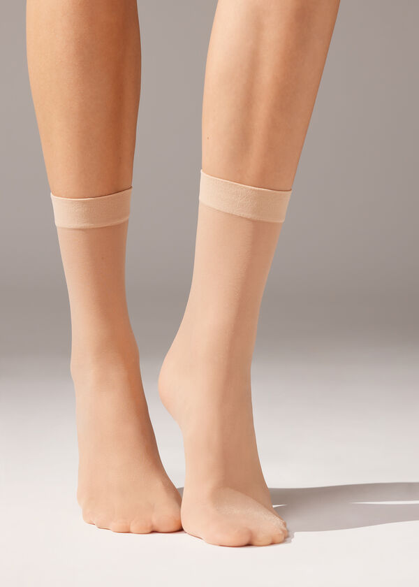 Calzedonia Calcetines Media Transparente 20 Deniers Promoción trimestral