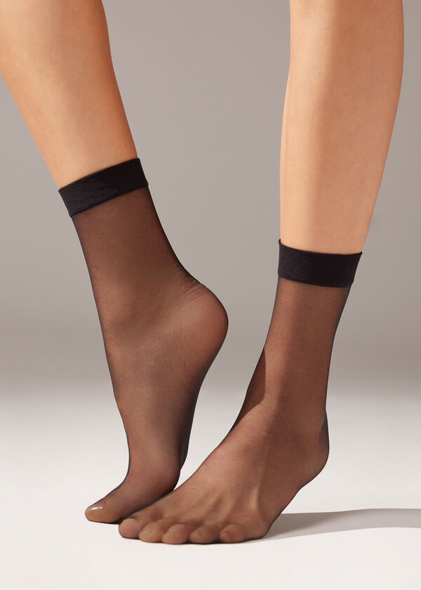 Calzedonia Calcetines Media Transparente 8 Deniers