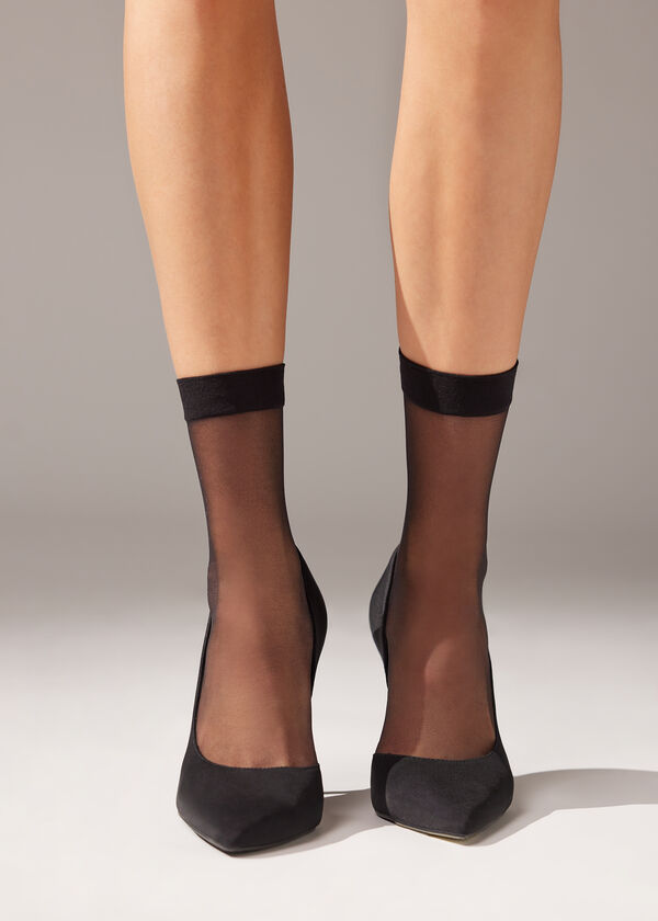 Calzedonia Calcetines Media Transparente 8 Deniers Envío internacional gratuito
