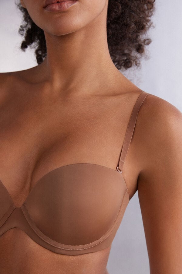 Intimissimi Sujetador Bandeau Anna de Microfibra Ultralight